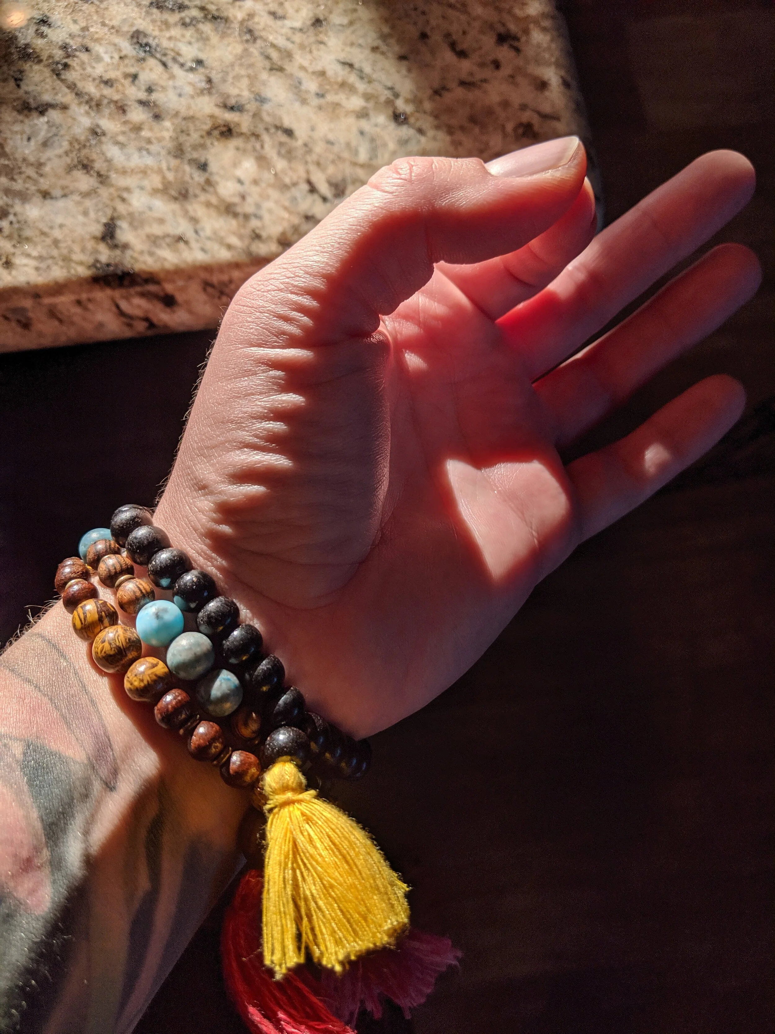 Mantra beads on sale